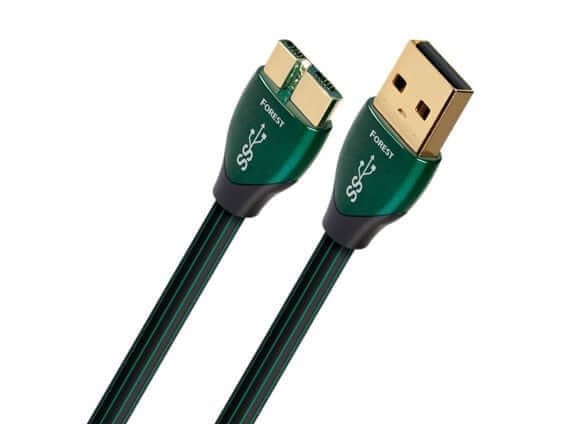 สาย USB AUDIOQUEST : USB-FOREST (A TO MICRO) (USB 3.0) (0.75M)